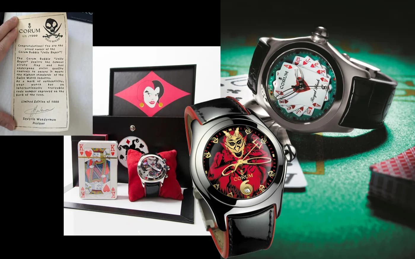 80+ Corum Bubble limited editions, each one a collector's object